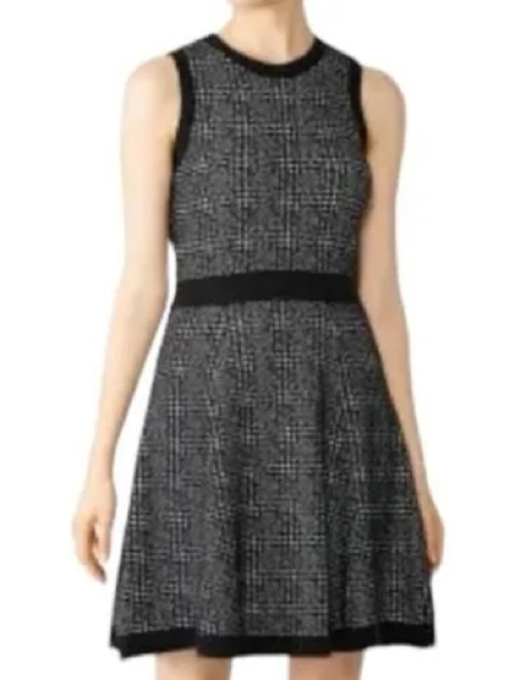 NWOT Kate Spade New York "Out West" Mod Plaid Sweater Dress Size XL